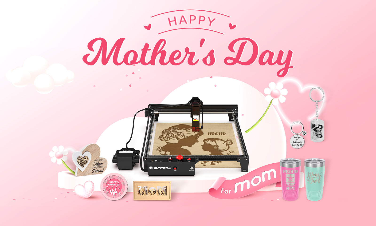 Crafting Love: Unleashing the Potential of Engraving Machines for Mother's Day Gifts