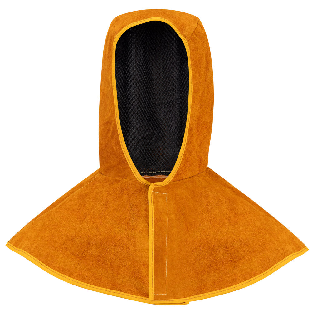 Capucha de cuero para soldar Mecpow