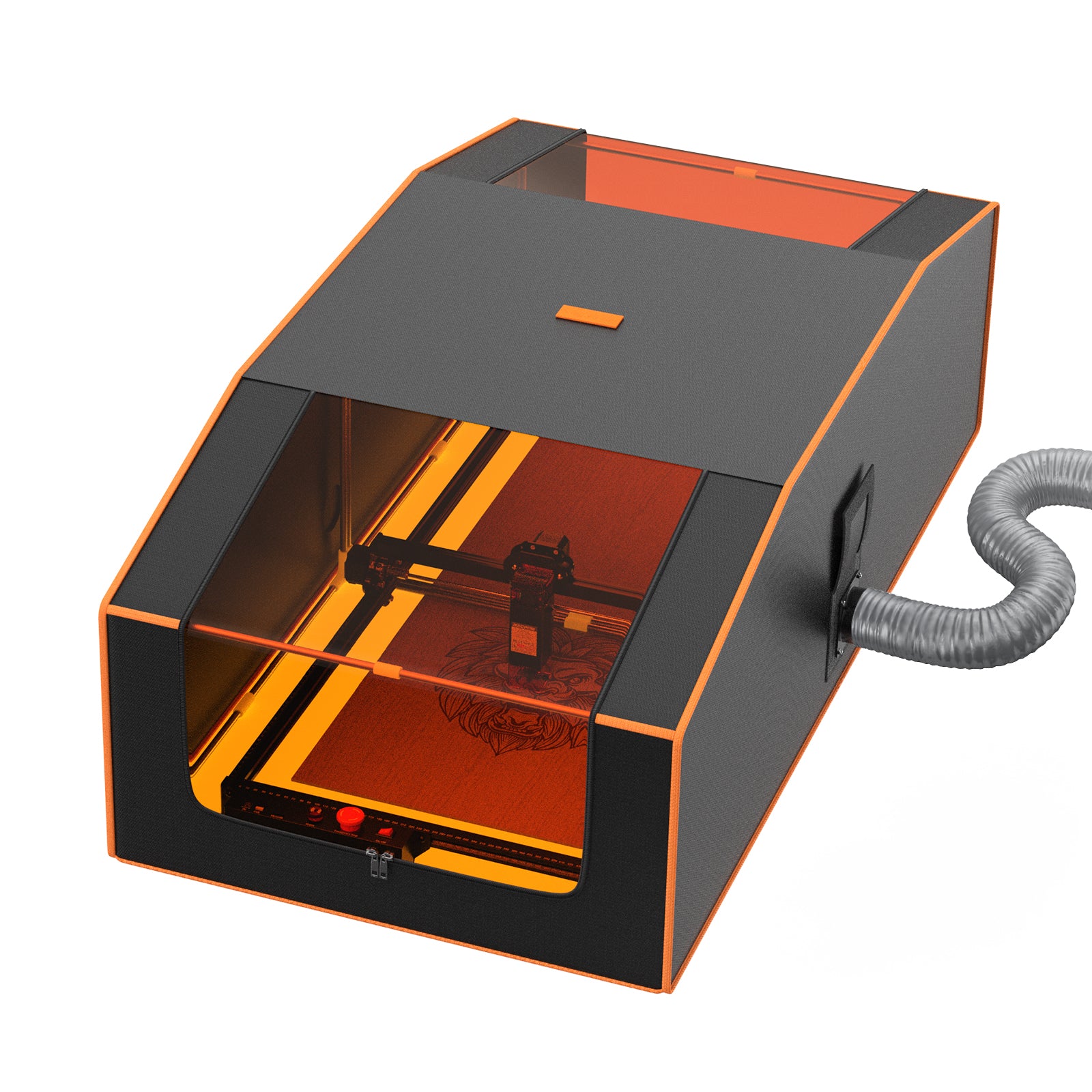 Laser Engraver Enclosure includes All Hardware. Assemble in 30 Min 