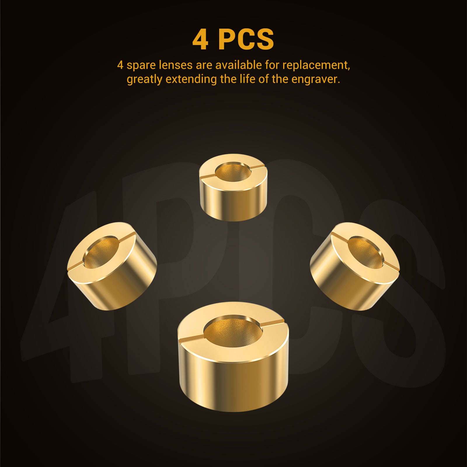 Mecpow L20 Original Lens for X5, X5 Pro, X4, X4 Pro (4 PCS)