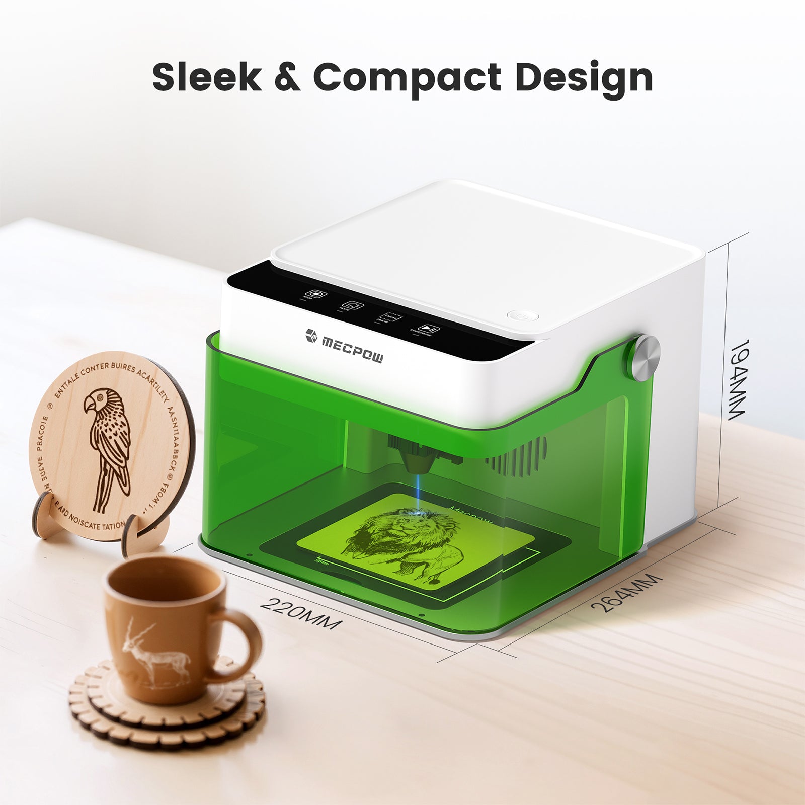 Mecpow M1 3.5W/5W Laser Engraver