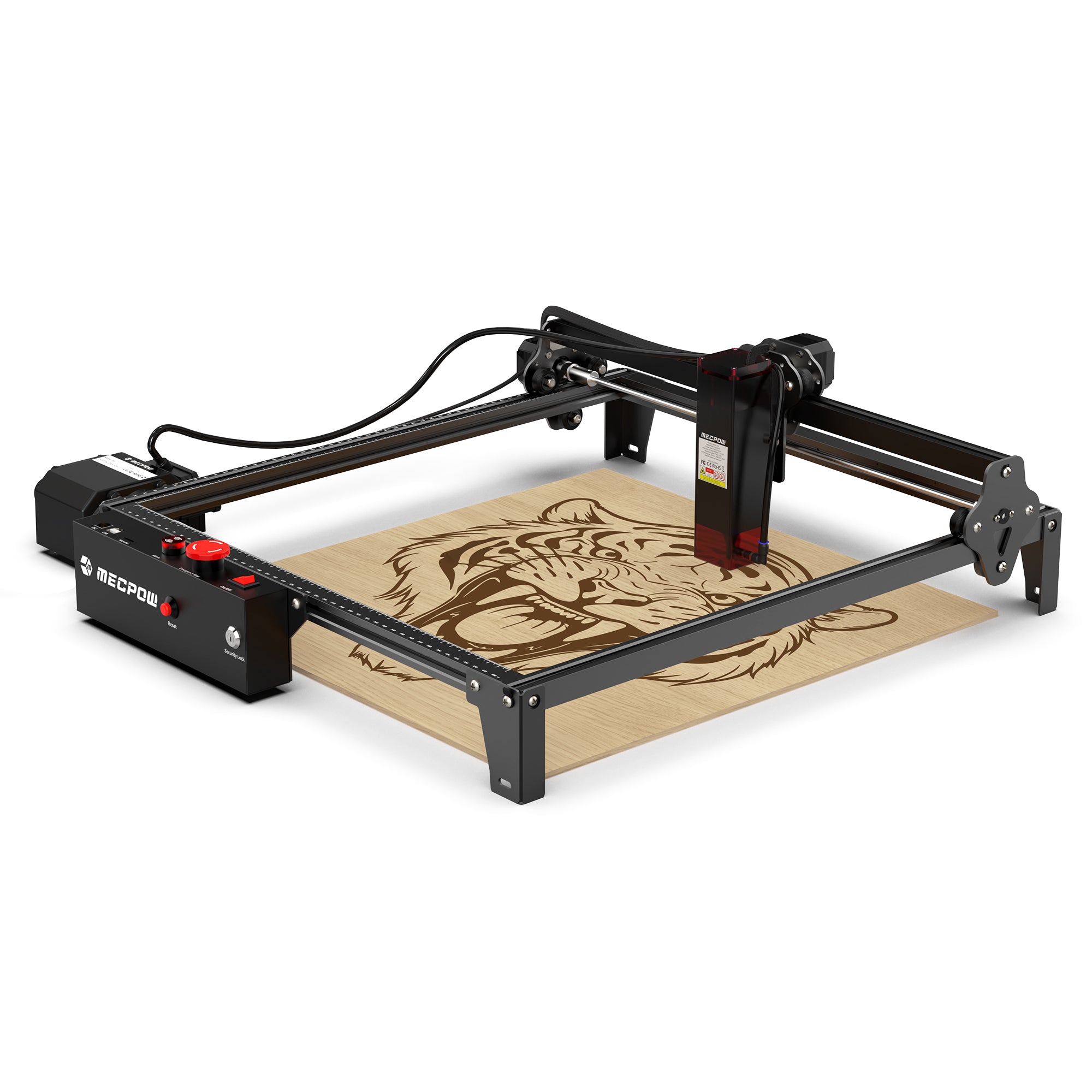 Mecpow X3 Pro 10W Laser Engraving Machine With Air Pump Kit