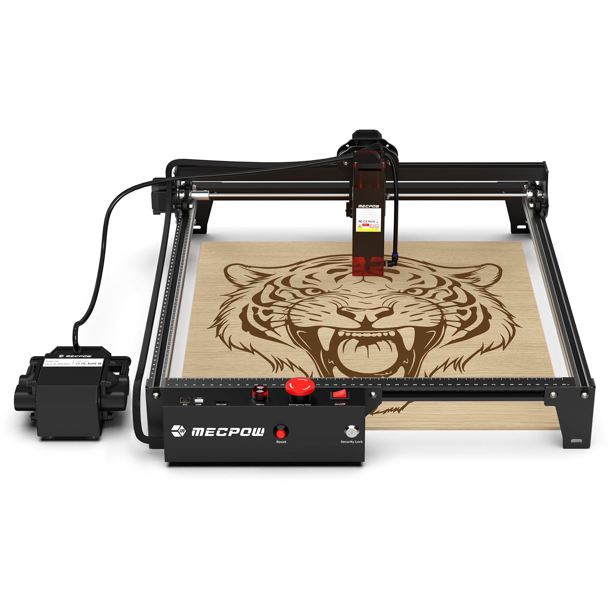 Mecpow X3 Pro 10W Laser Engraving Machine With Air Pump Kit