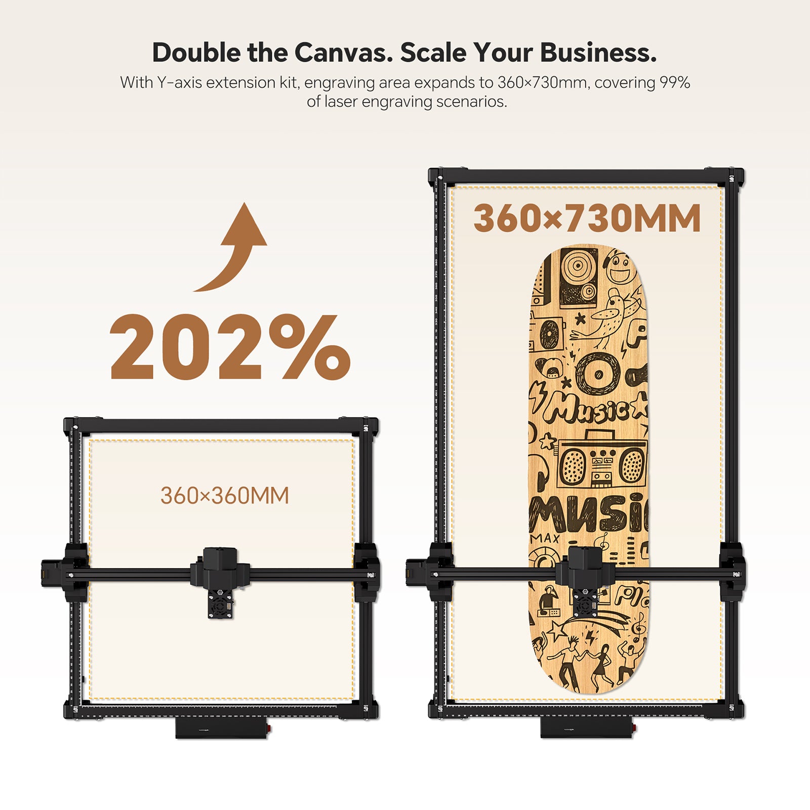 Mecpow X3S 12W Laser Engraver