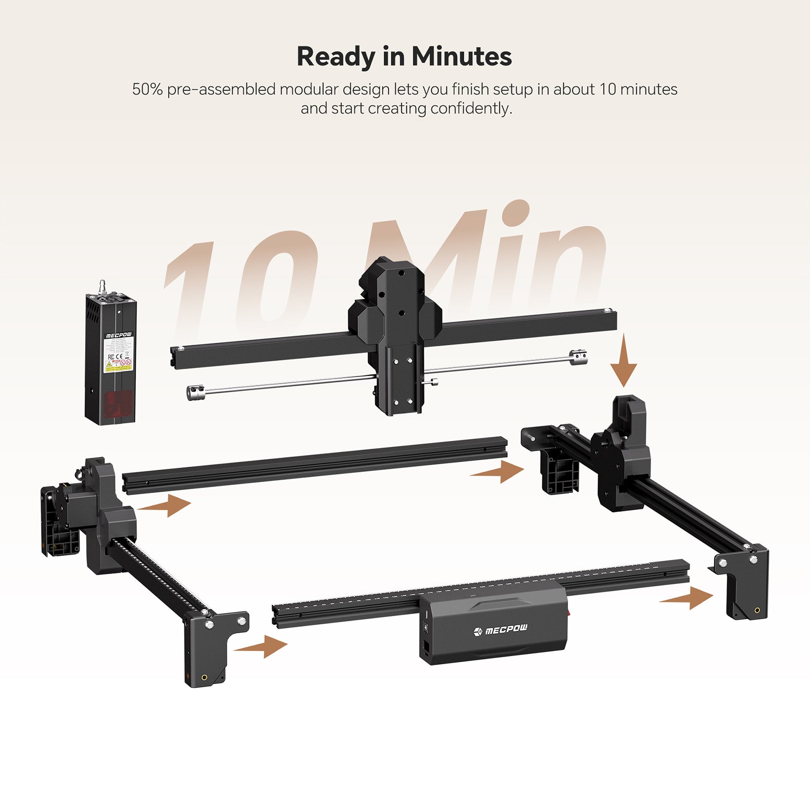 Mecpow X3S 7W Laser Engraver