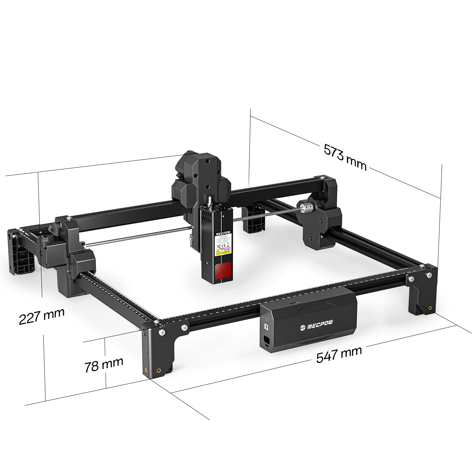 Mecpow X3S 7W Laser Engraver