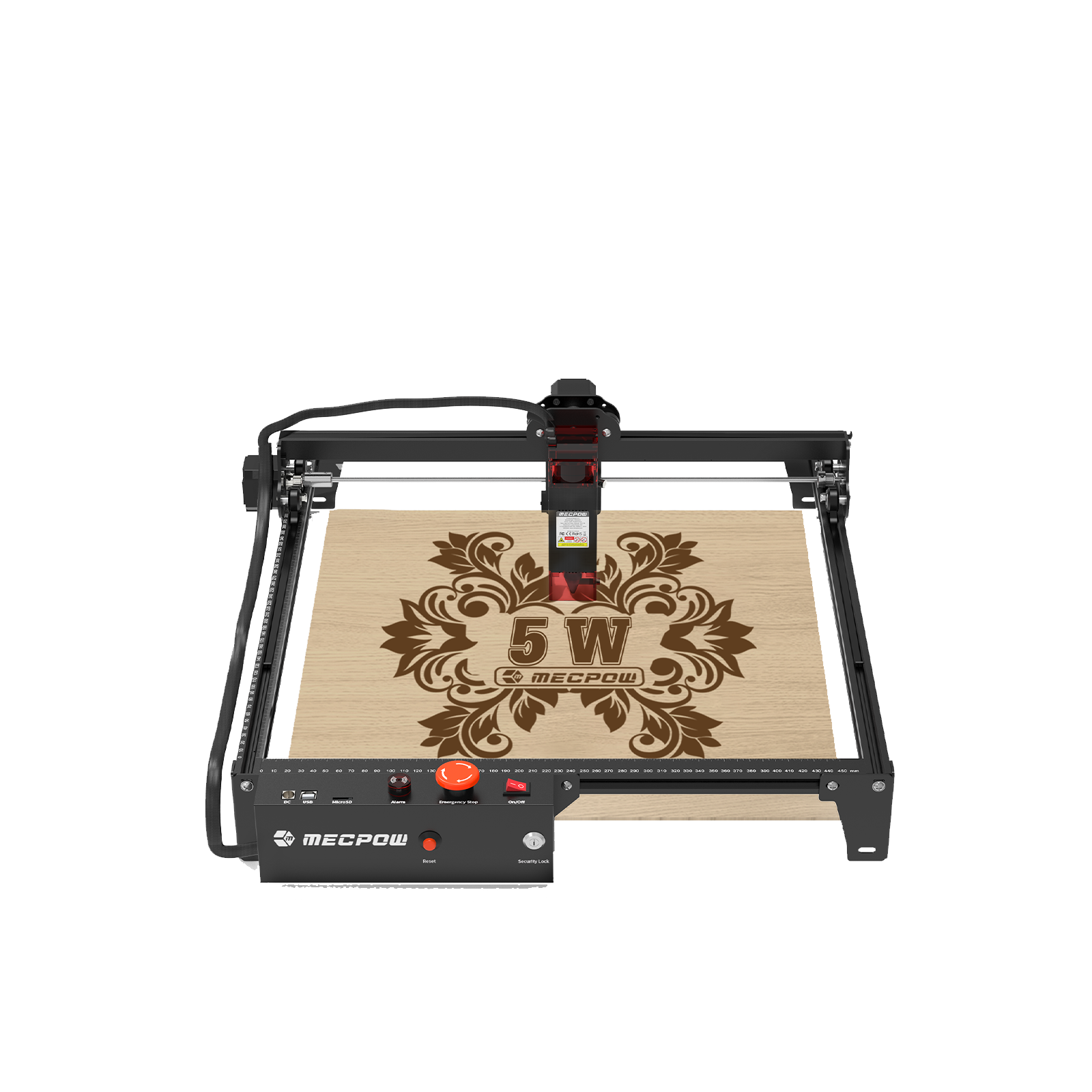 Mowmowページ！ Mecpow X3 5W Laser Engraving Machine