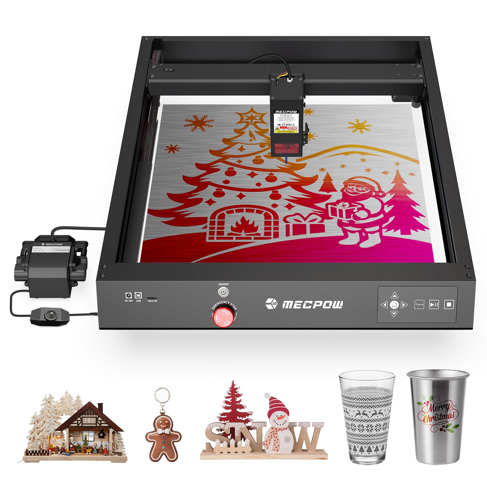 Mecpow X4 22W Powerful Laser Engraver