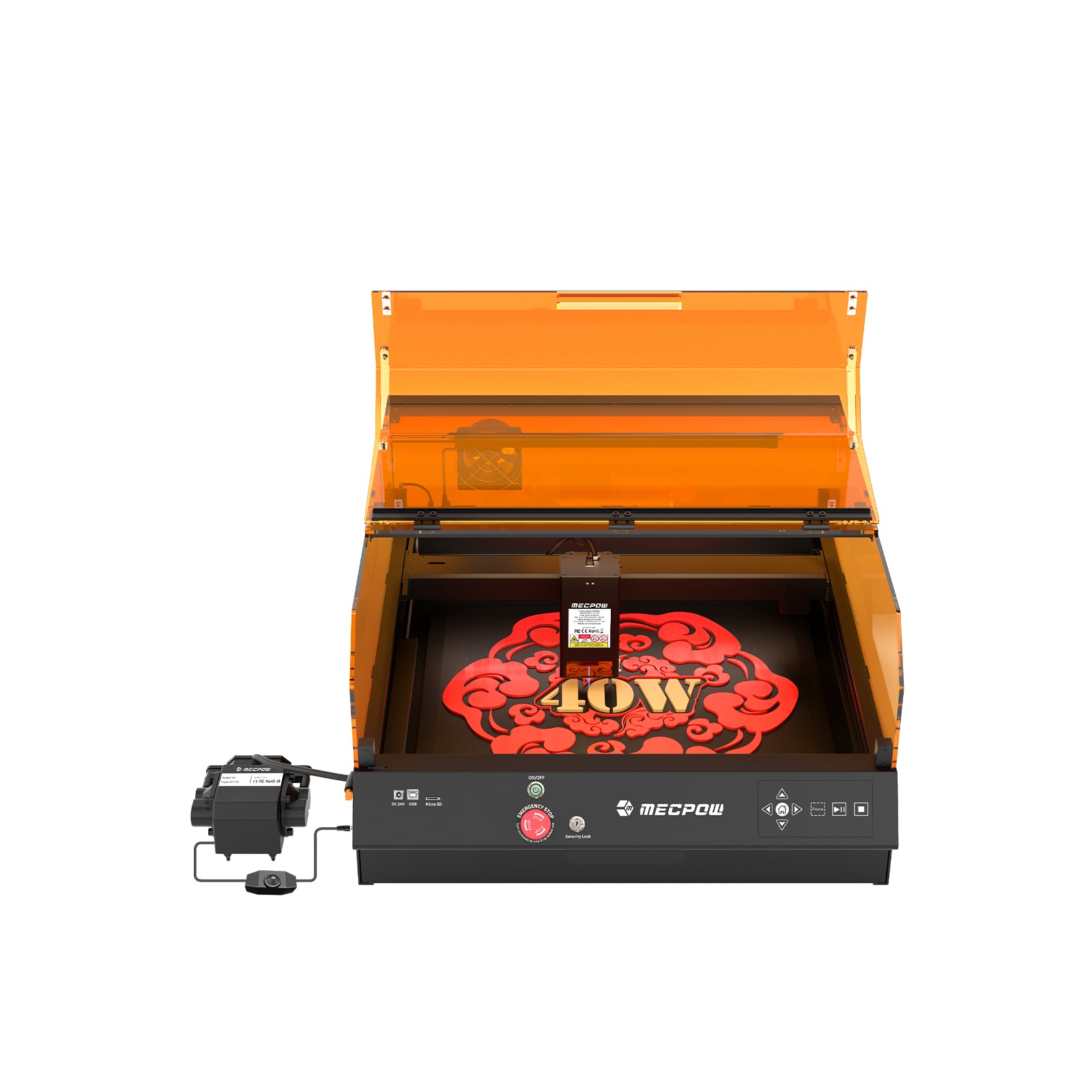 Mecpow X4 Pro-40W Dual Laser Engraver