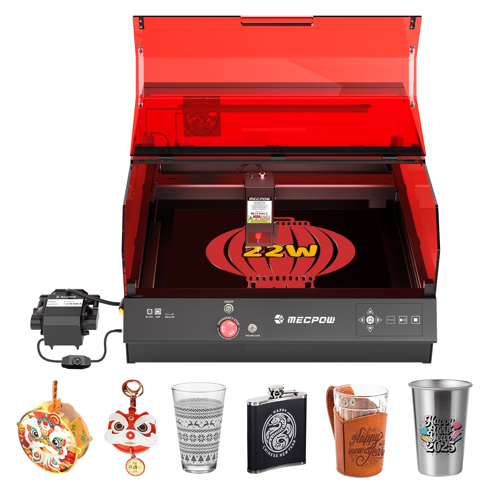 Mecpow X4 Pro 22W Laser Engraving Machine