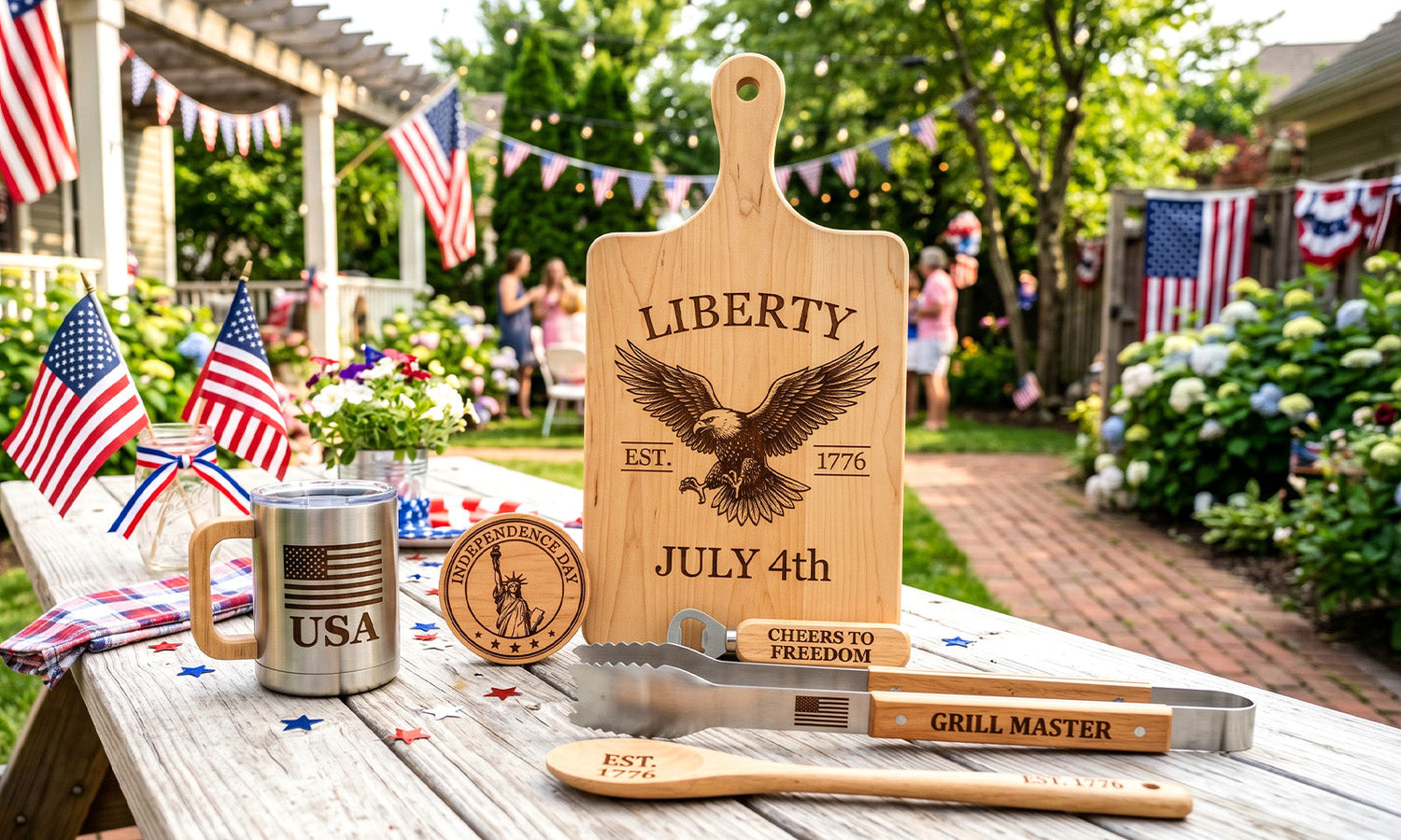 10 Best DIY 4th of July Laser Engraving Ideas for Independence Day