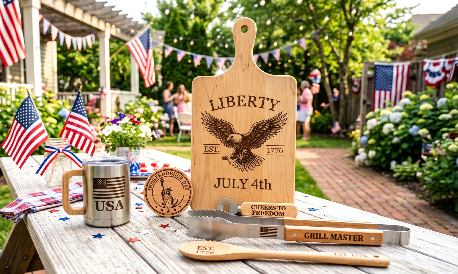 10 Best DIY 4th of July Laser Engraving Ideas for Independence Day