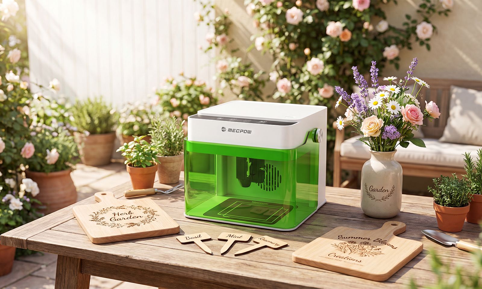 Durable Garden Markers: Why a Laser Engraver Beats Permanent Markers