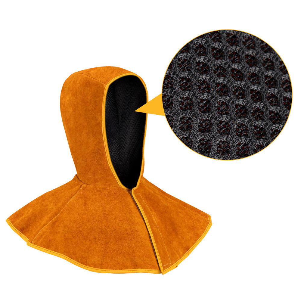 Mecpow Leather Welding Hood