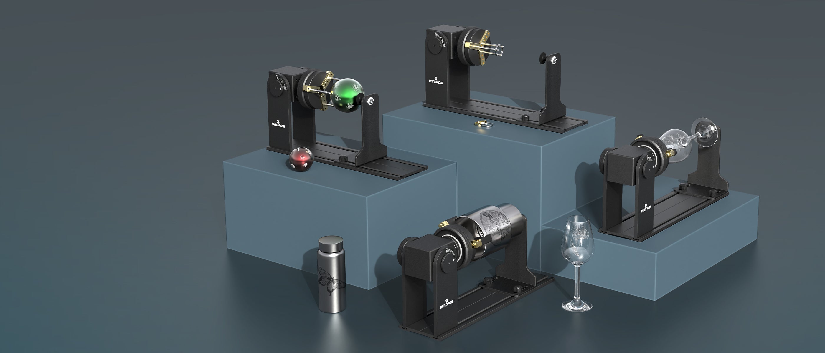 Mecpow G5 Rotary Roller Module with Versatile Jaws