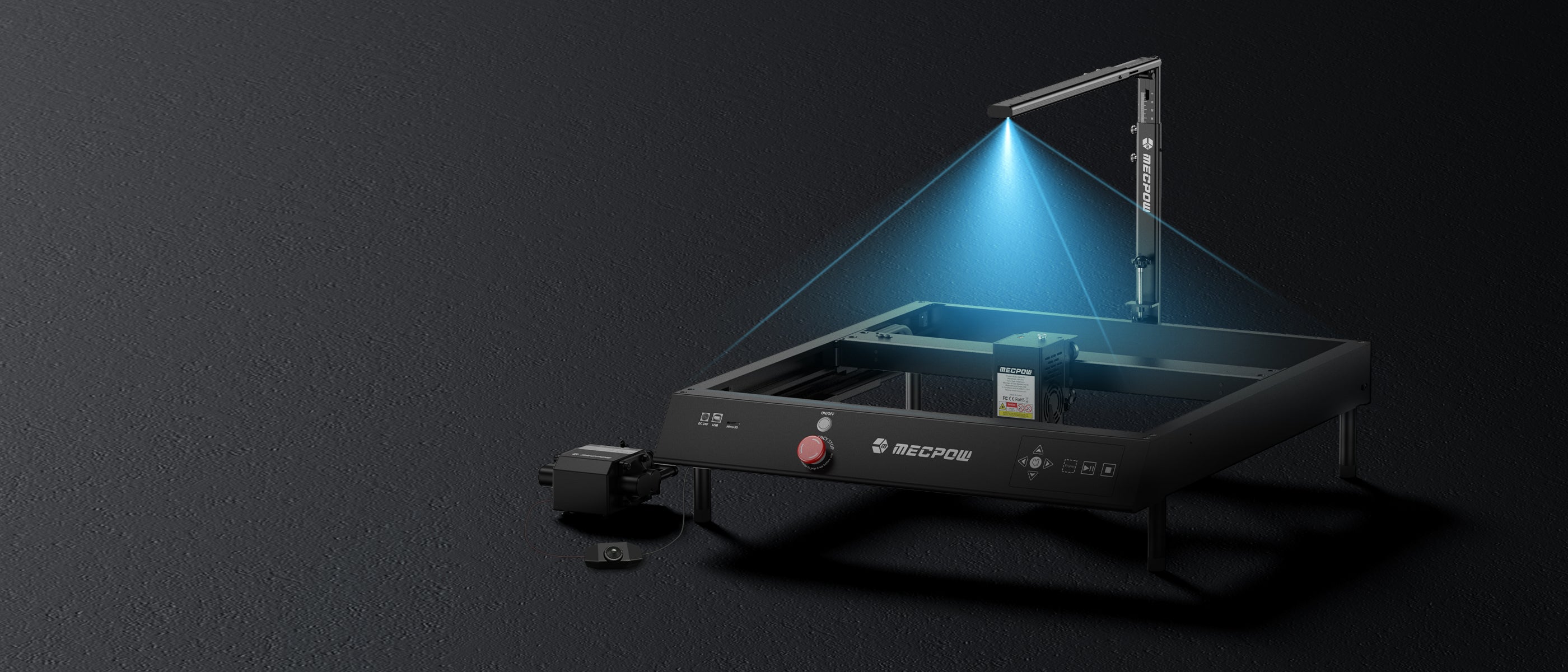 Mecpow MC5: High-Definition Camera for Laser Engravers | Sharper
