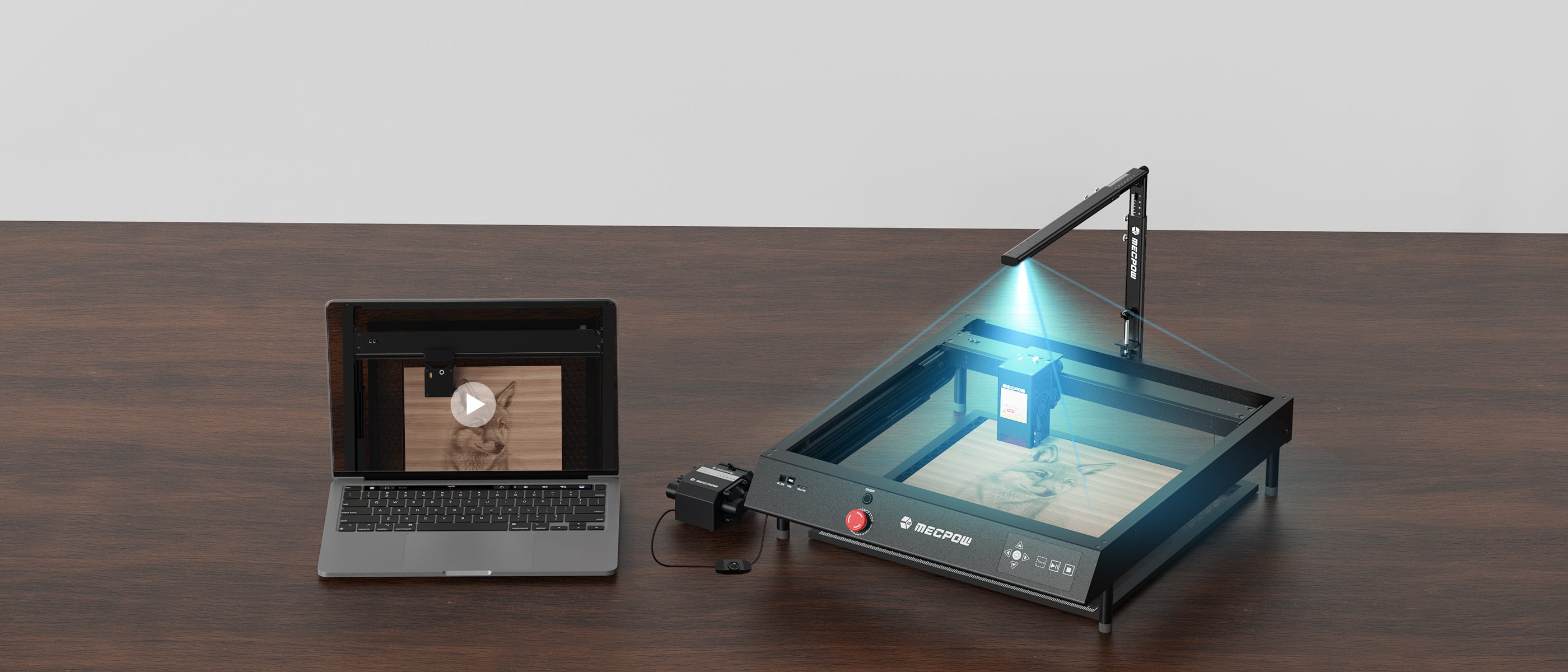 Mecpow MC5: High-Definition Camera for Laser Engravers | Sharper
