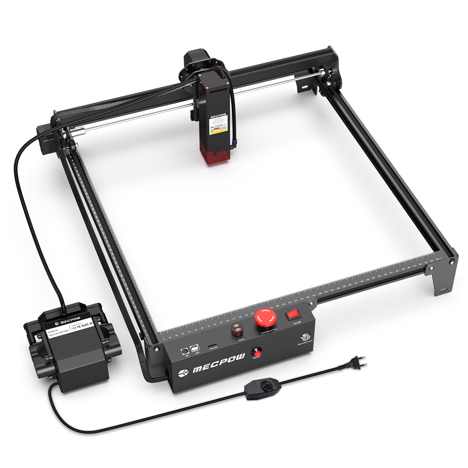 Mecpow A4 Air Assist with a 30L/Min Air Pump