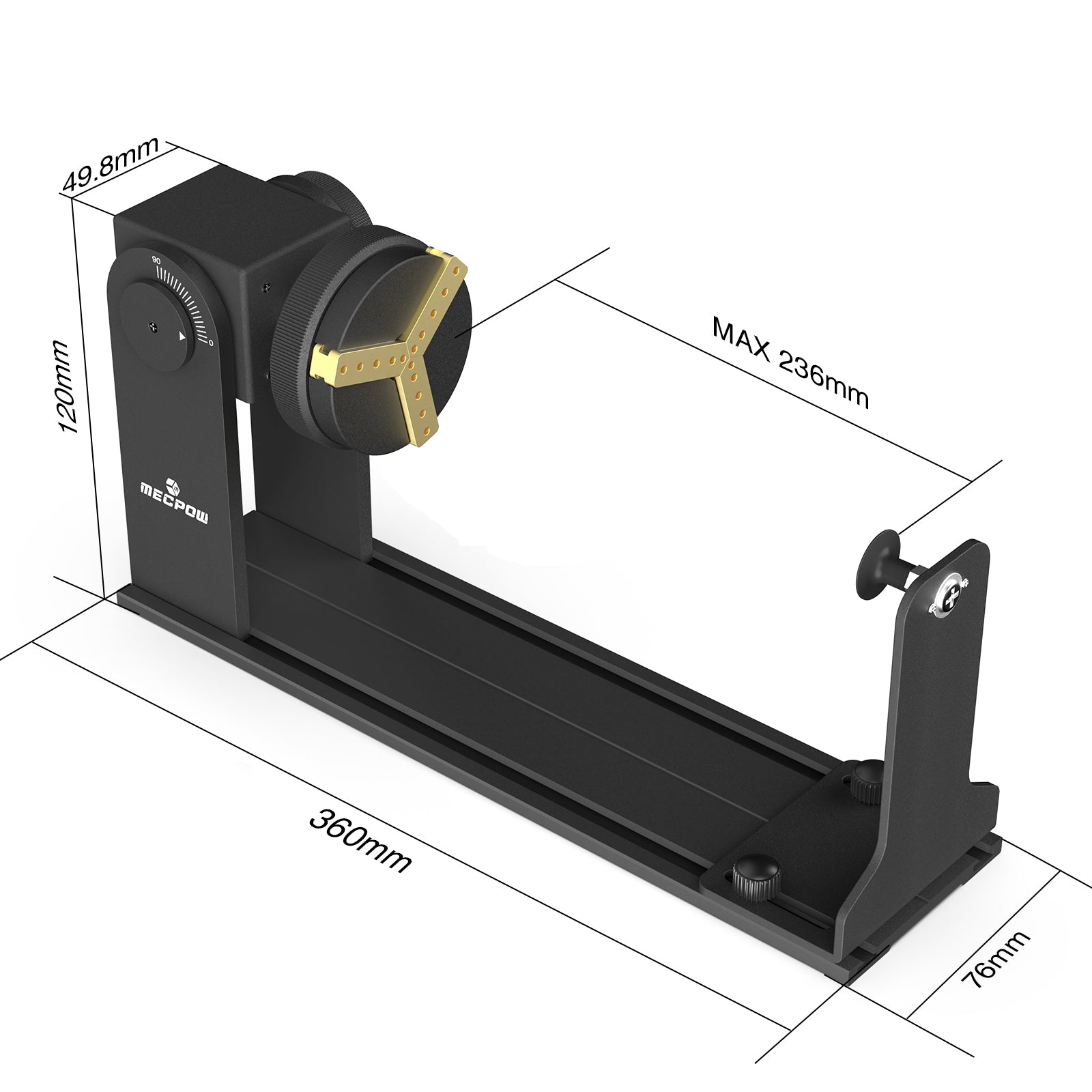 Mecpow G5 Rotary Roller Module with Versatile Jaws