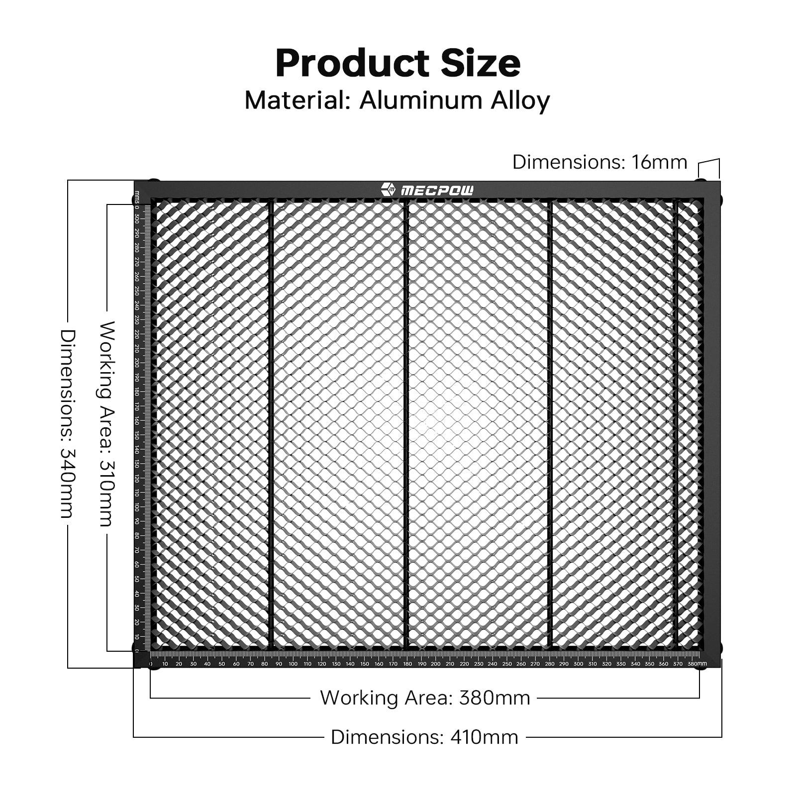 H43 Honeycomb Working Table