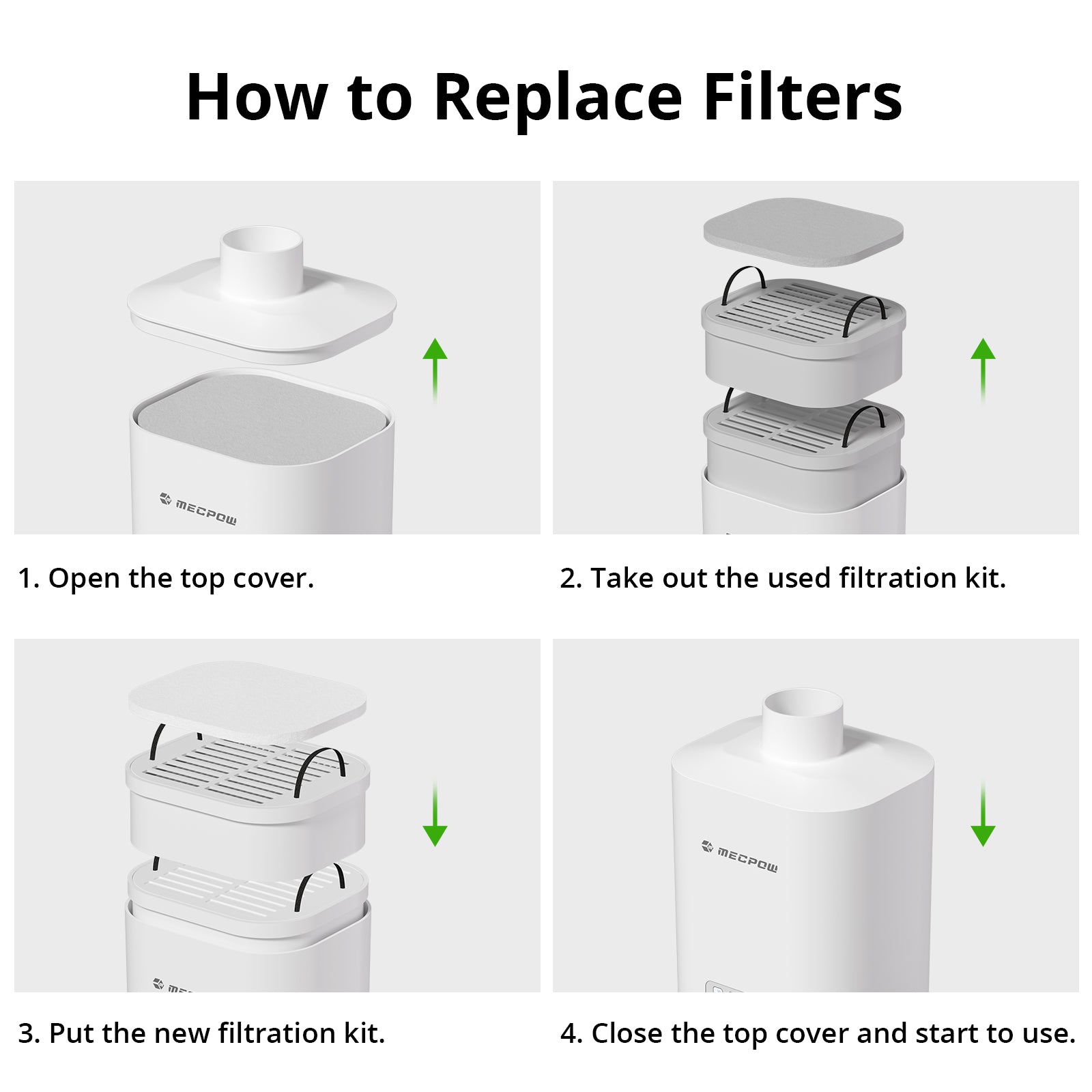 Odciąg oparów Mecpow P50 do Mecpow M1