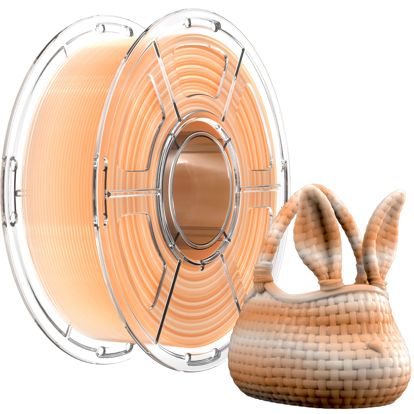 Mecpow PETG Translucent Gradient 3D Printer Filament | High-Speed ...