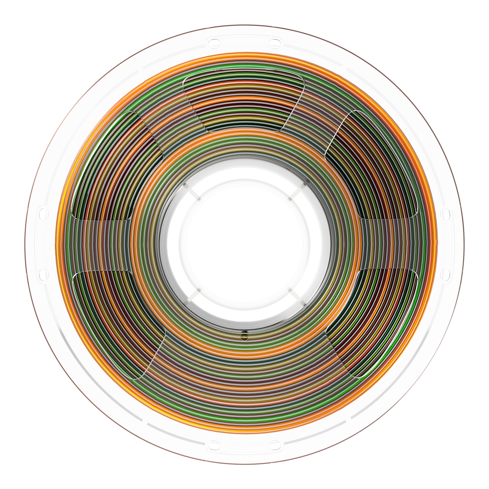 Filament do drukarki 3D Mecpow PETG Transparent Rainbow