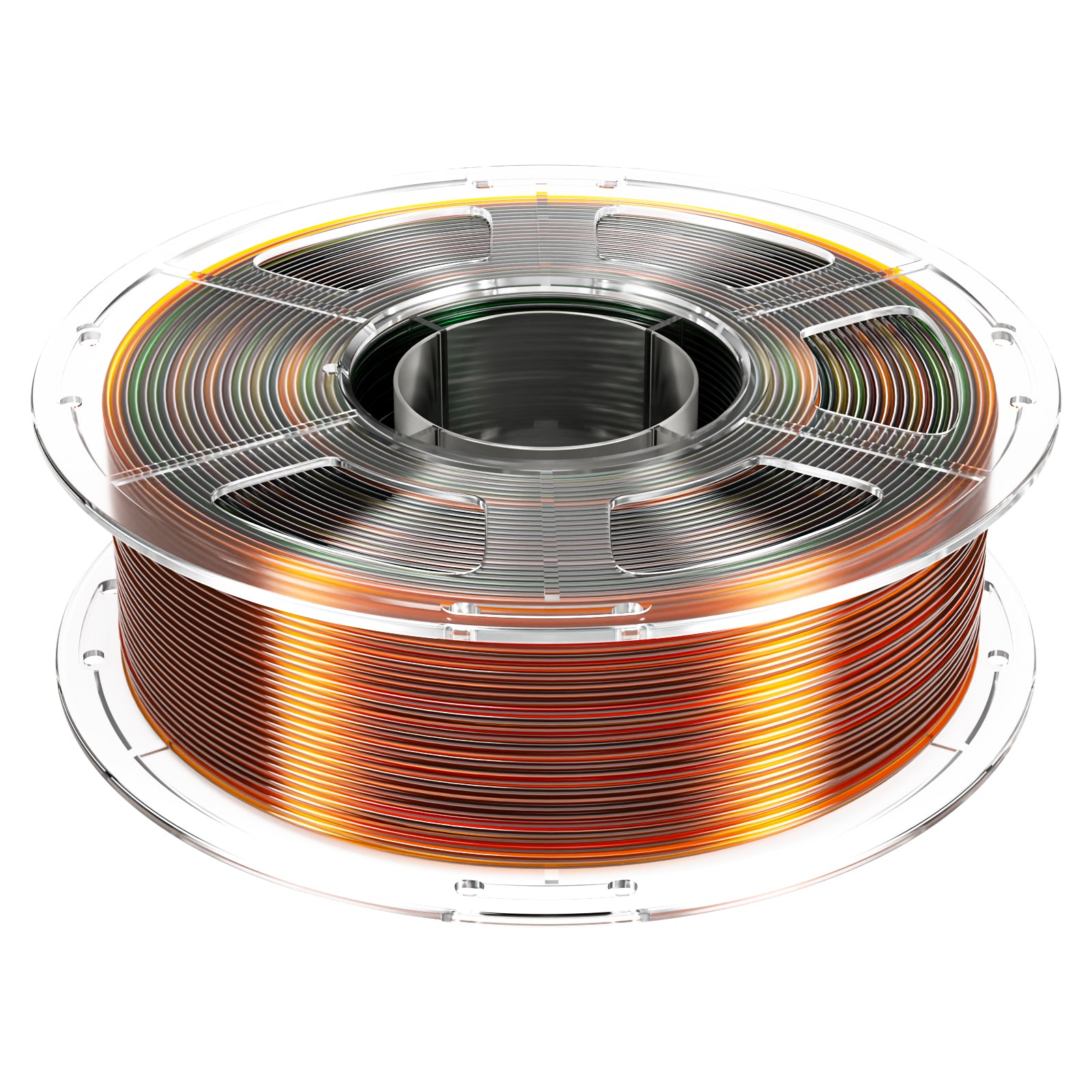 Filament do drukarki 3D Mecpow PETG Transparent Rainbow