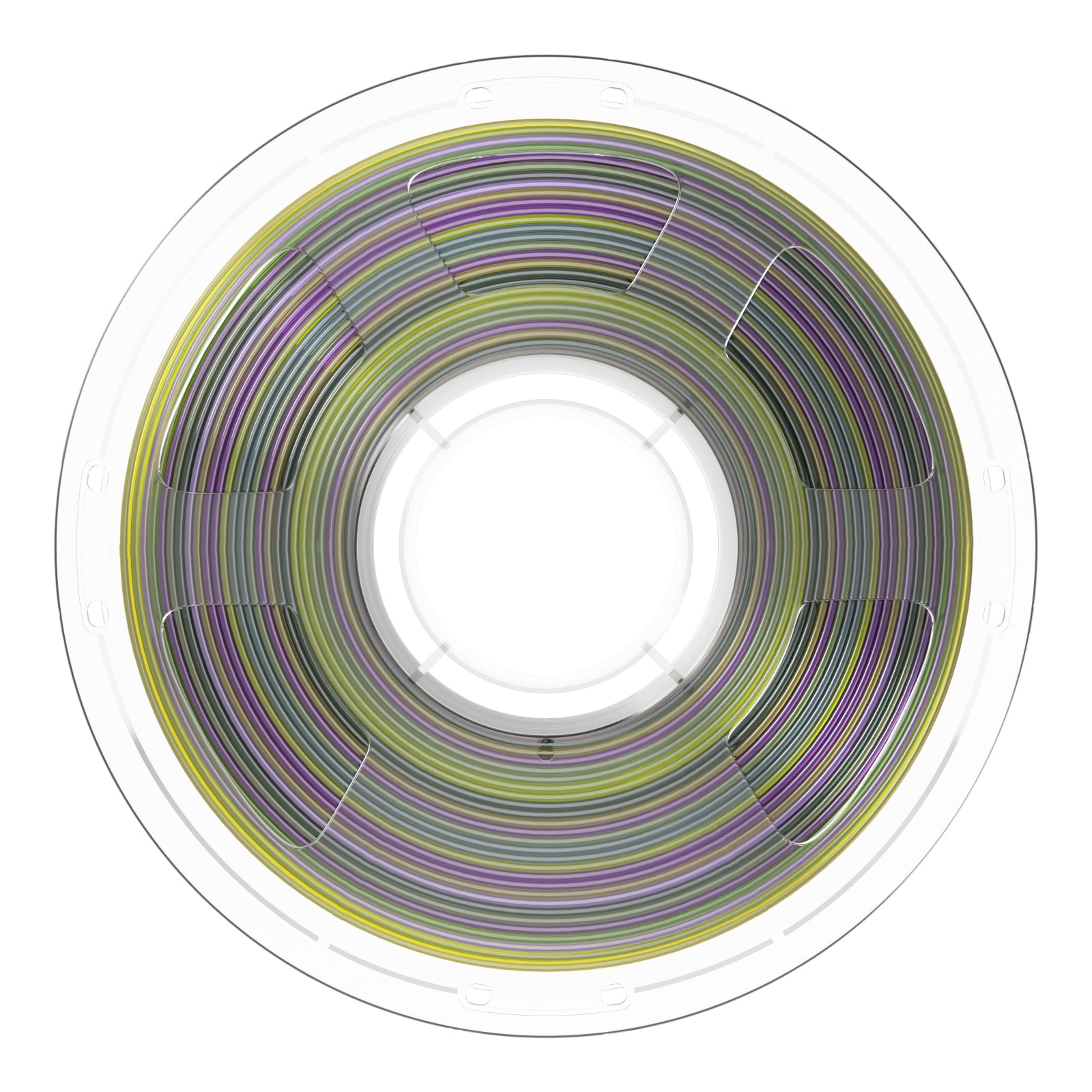 Filament do drukarki 3D Mecpow PETG Transparent Rainbow