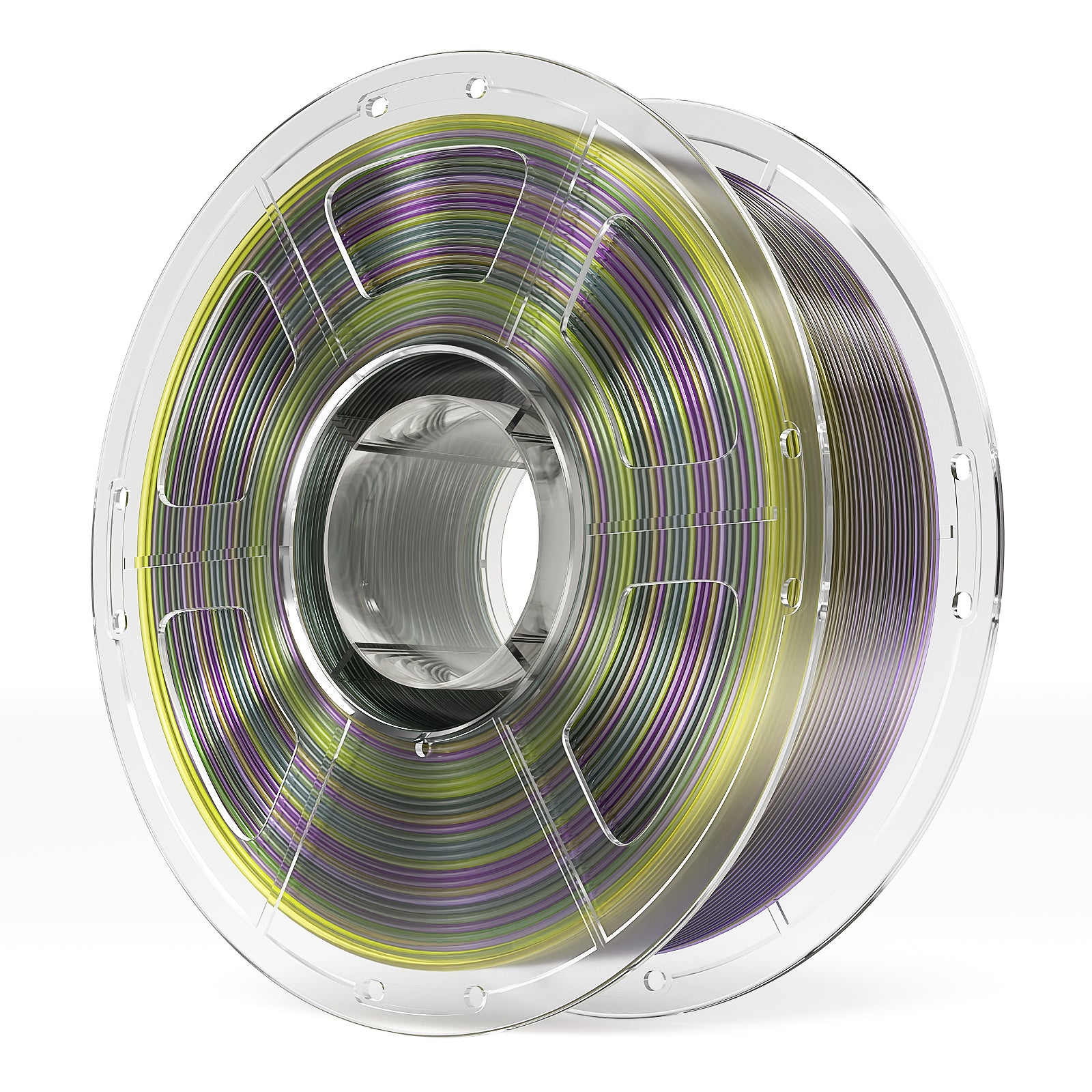 Filament do drukarki 3D Mecpow PETG Transparent Rainbow