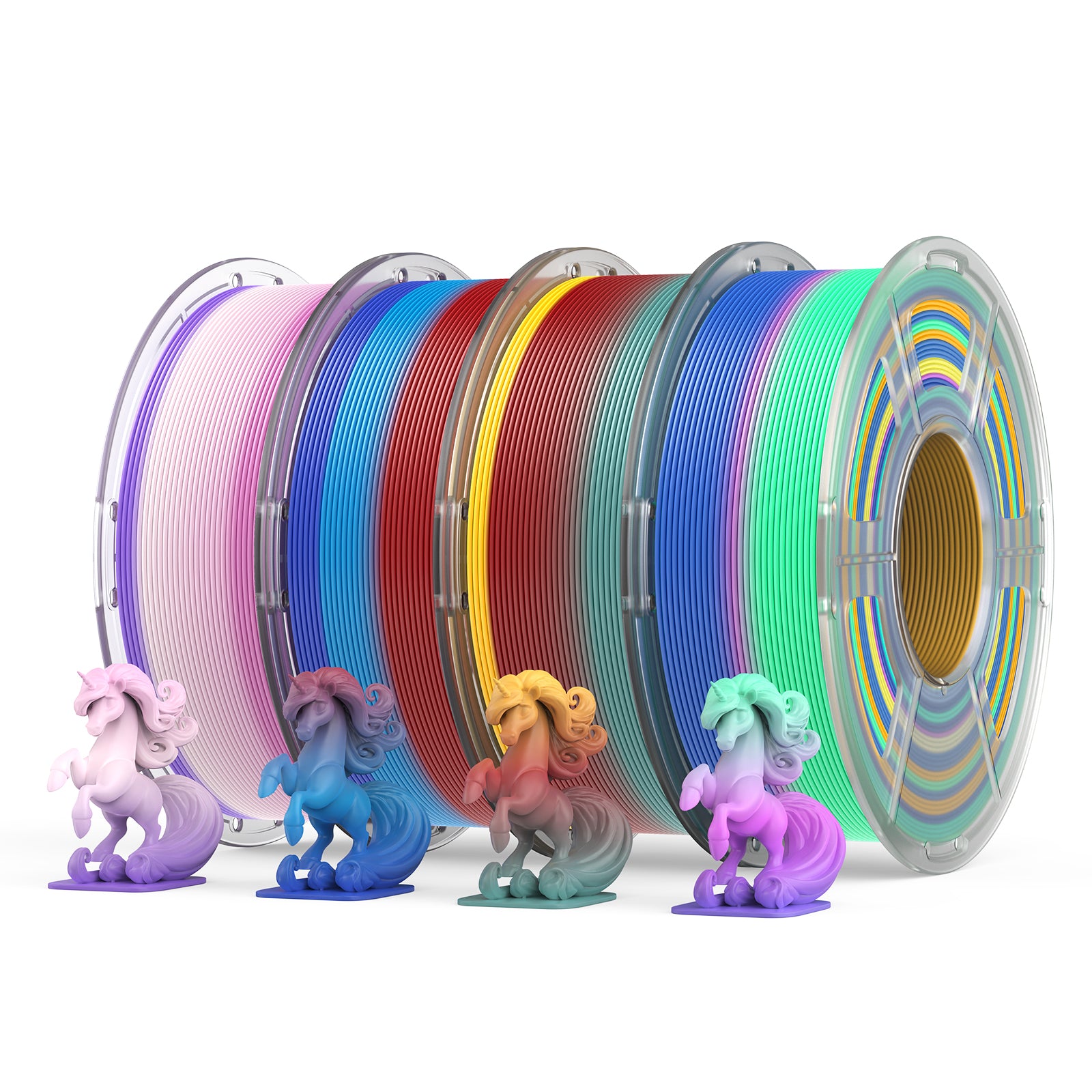 Mecpow PLA Rainbow 3D Printing Filament