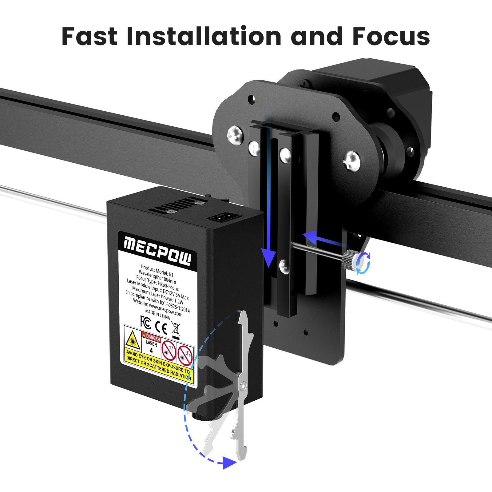 Moduł lasera podczerwonego Mecpow R1 1064 nm