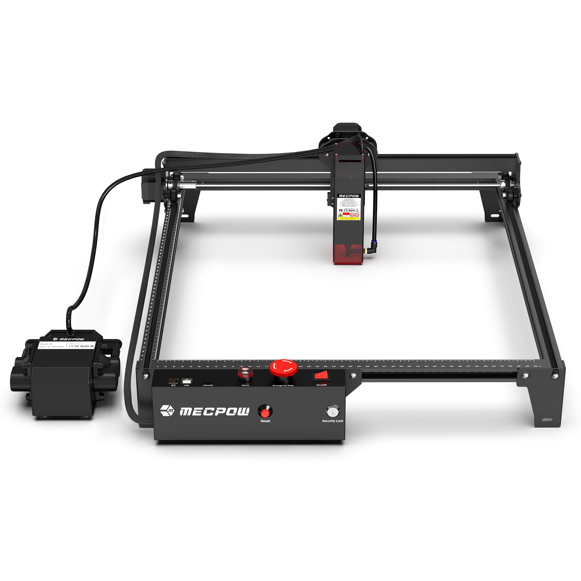 Mecpow X3 Pro 10W Laser Engraving Machine With Air Pump Kit