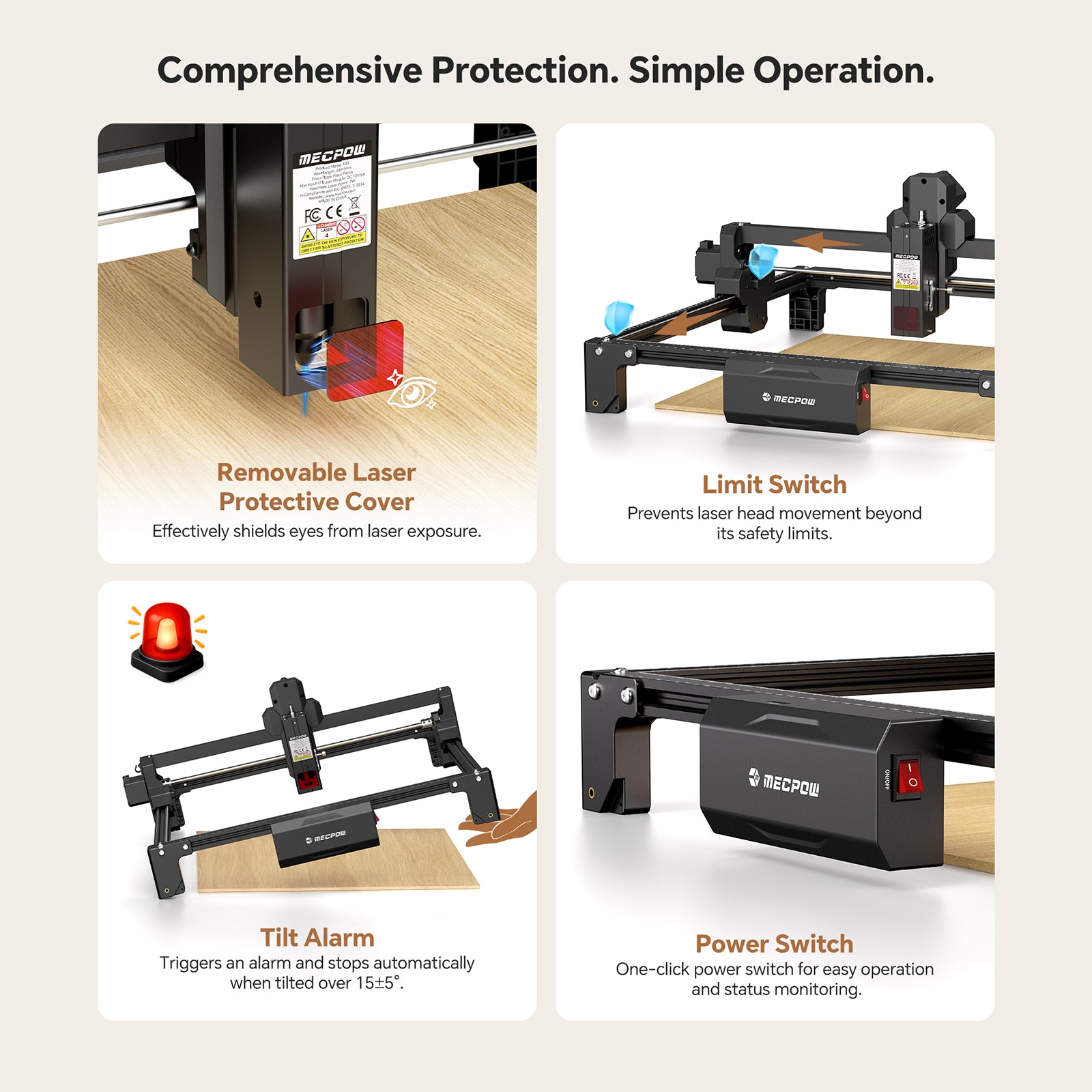 Mecpow X3S 12W Laser Engraver