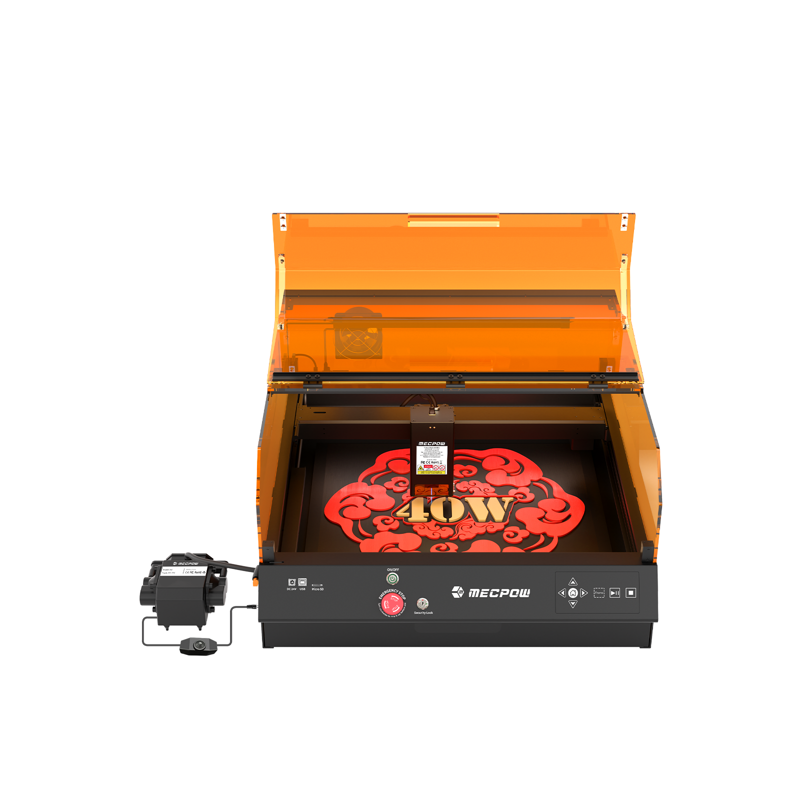 Mecpow X4 Pro-40W Dual Laser Engraver