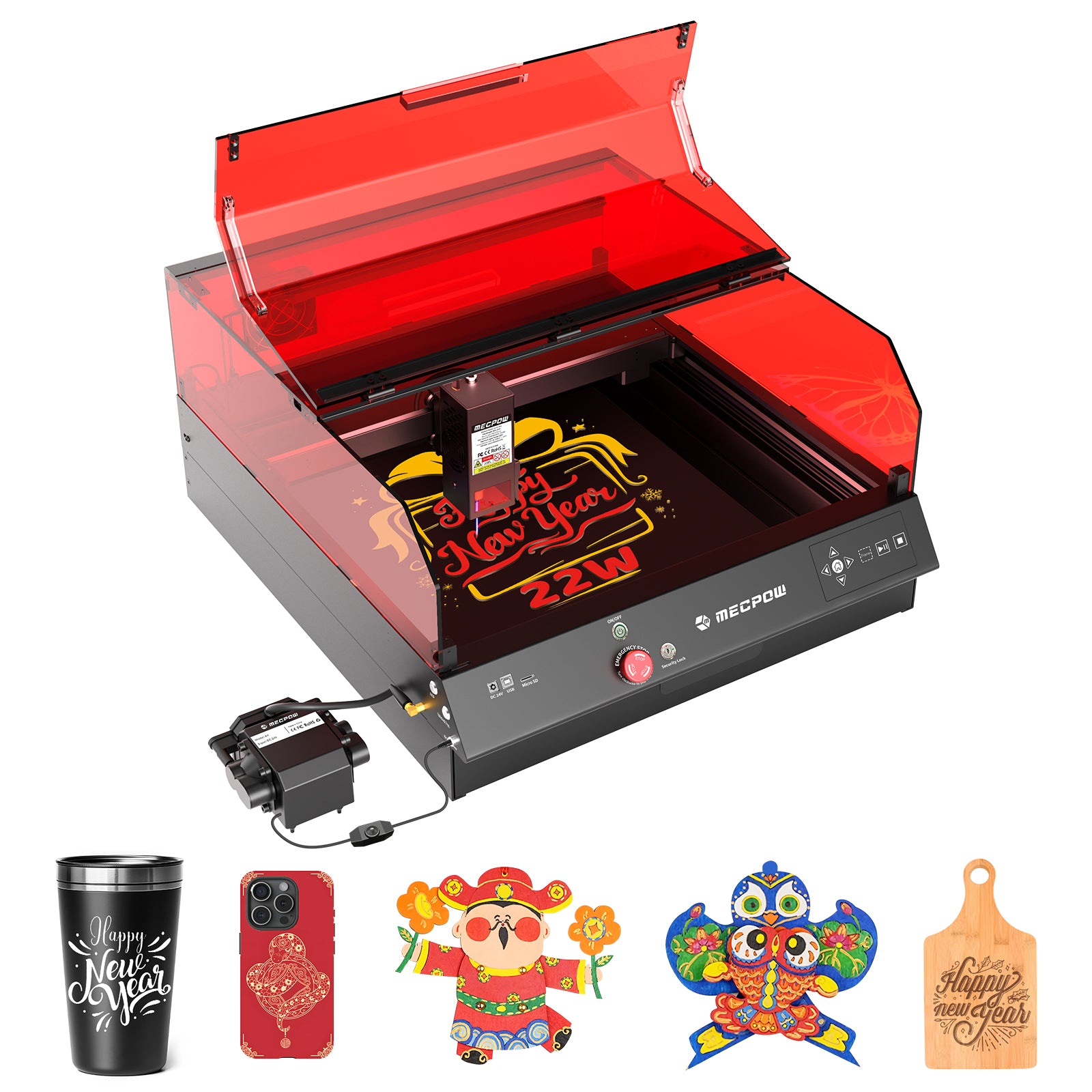 Maszyna do grawerowania laserowego Mecpow X4 Pro 22W